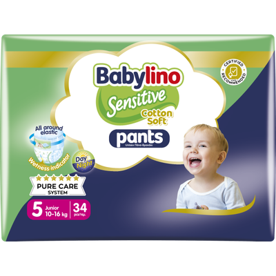 Babylino Pannolino Mutandino Doppio N5 10-16kg pz34