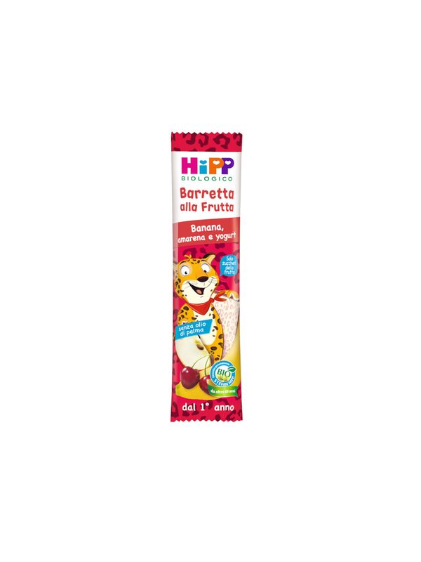 Hipp Barretta alla Frutta Banana Amarena e Yogurt 23g