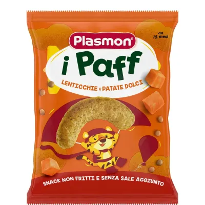 Plasmon Paff Lenticchie e Patate Dolci 15g