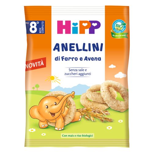 Hipp Anellini di Farro e Avena 30g