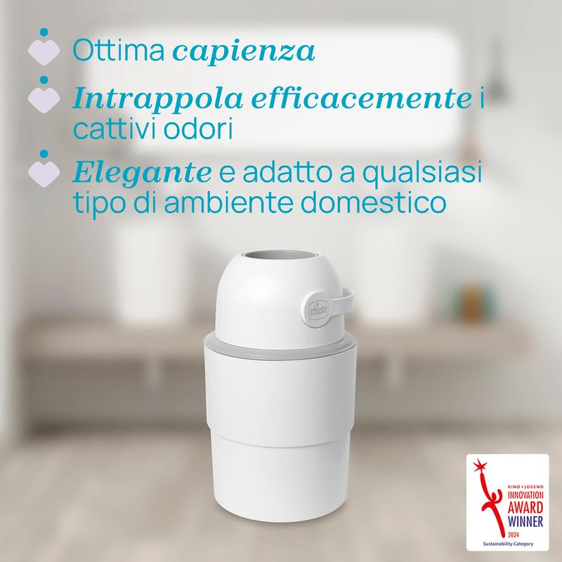 Chicco Mangiapannolini telescopico Odour Off