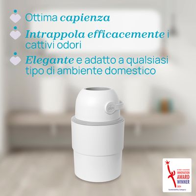 Chicco Mangiapannolini telescopico Odour Off