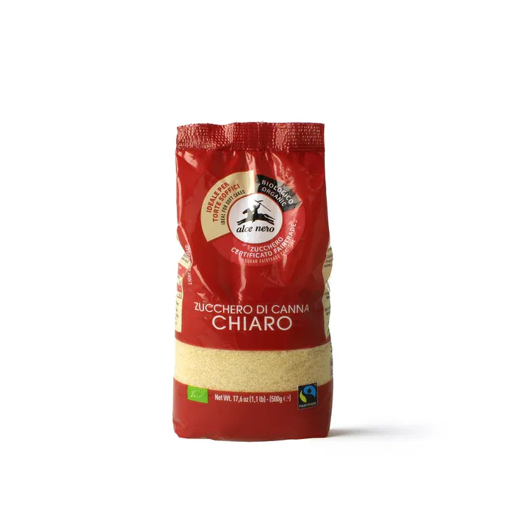 Alce Nero Zucchero di Canna Chiaro biologico 500g