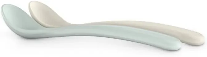 Suavinex Cucchiaio Svezzamento Azzurro e Grigio 2pz