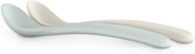 Suavinex Cucchiaio Svezzamento Azzurro e Grigio 2pz