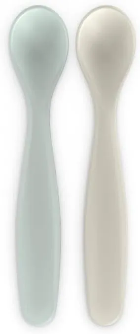 Suavinex Cucchiaio Svezzamento Azzurro e Grigio 2pz