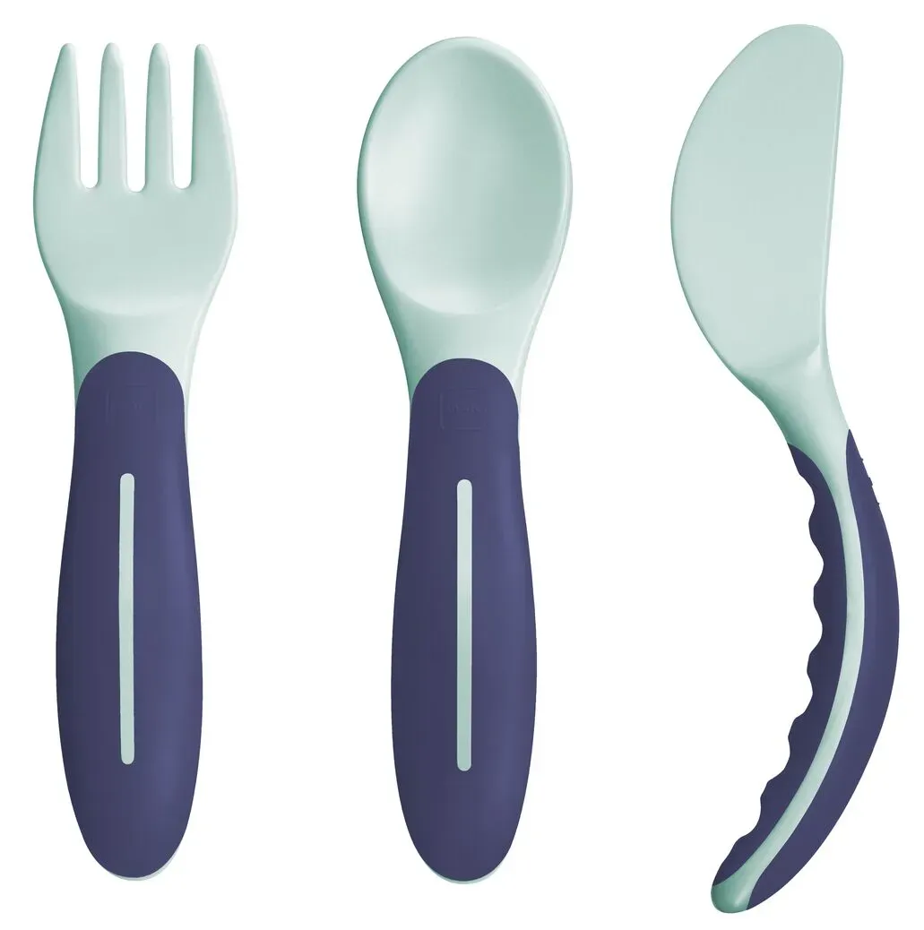 Mam Baby s Cutlery Set Posate bicolore