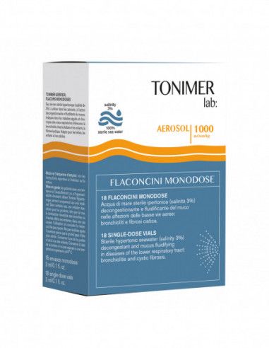 Tonimer Lab Aerosol 1000 da 18 flaconcini Monodose