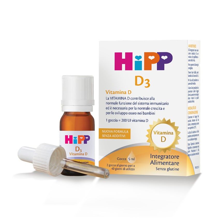 Hipp D3 Vitamina D Gocce 5ml
