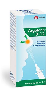 Dompe&#39; Argotone 0-12 Nebulizzatore Fluidificante flacone da 20 ml