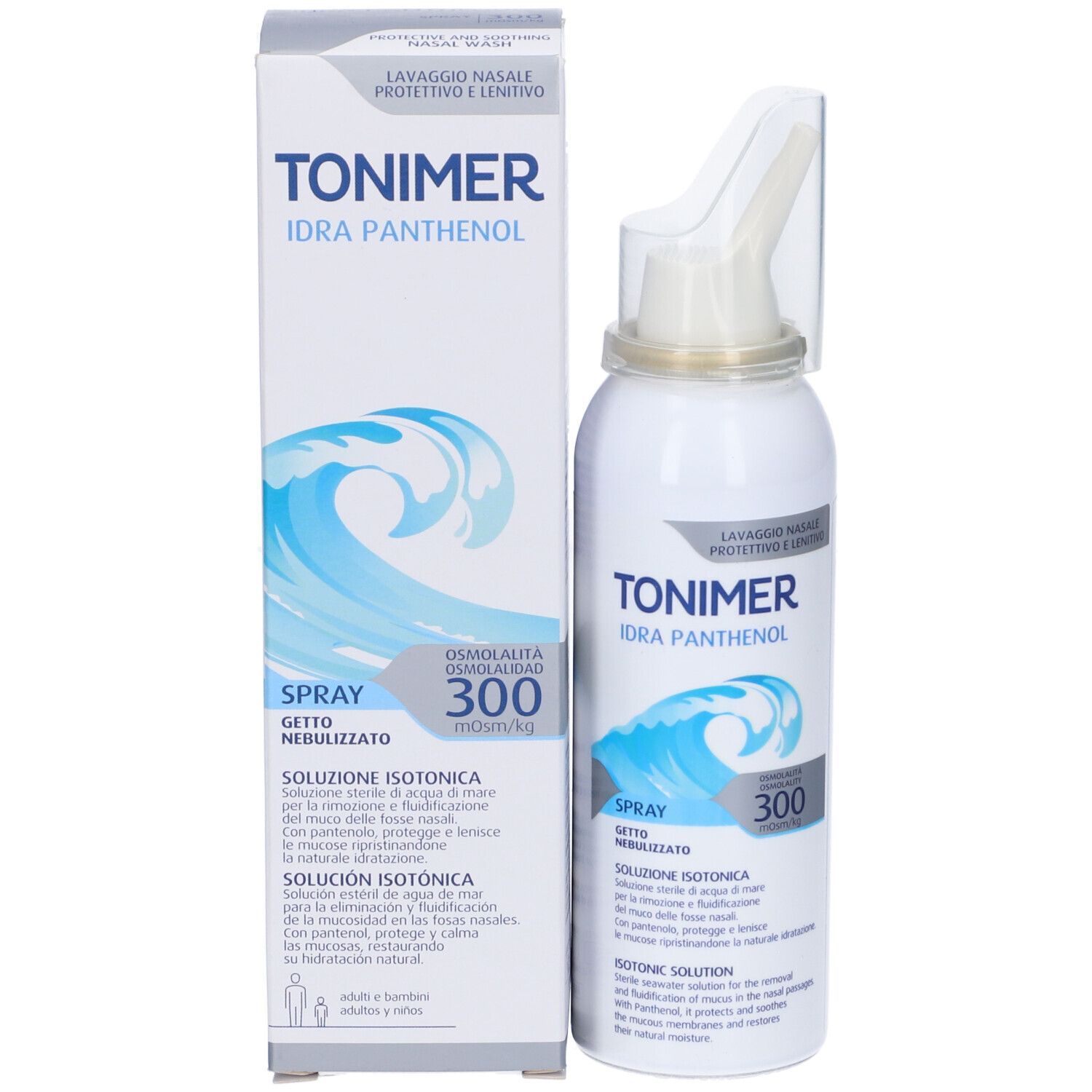 Tonimer Idrapanthenol 300 Soluzione Isotonica Spray da 100ml