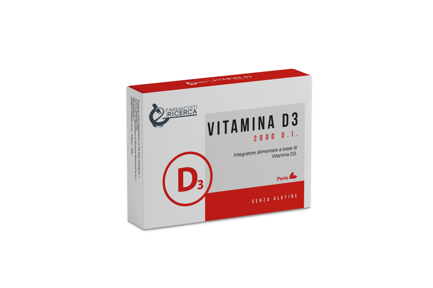 L.R.B. Vitamina d3 2.000 U.I. perle
