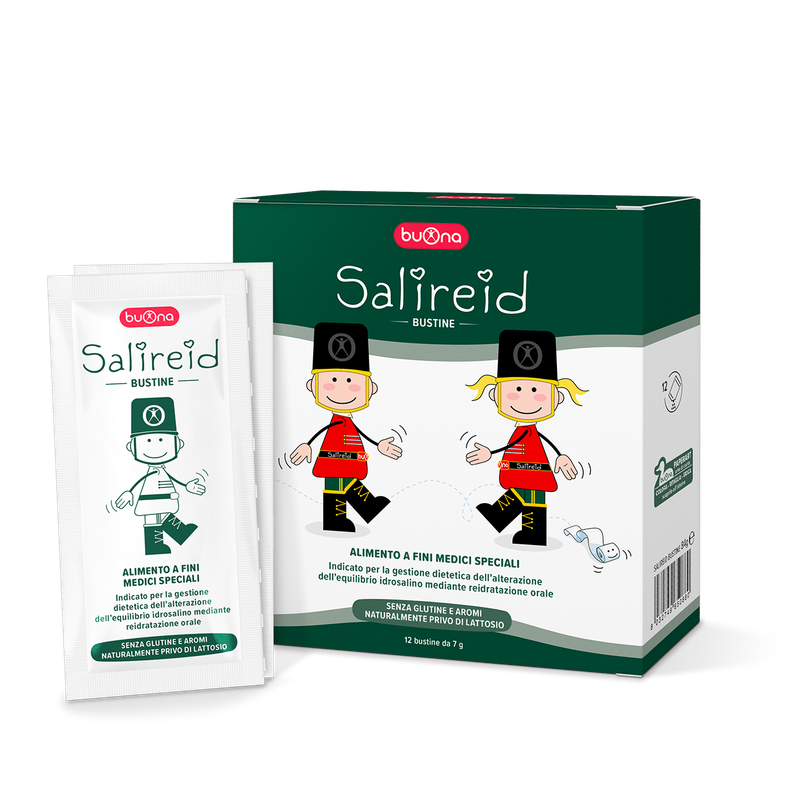 Buona Salireid Integratore Sali Minerali in 12 bustine da 7 gr