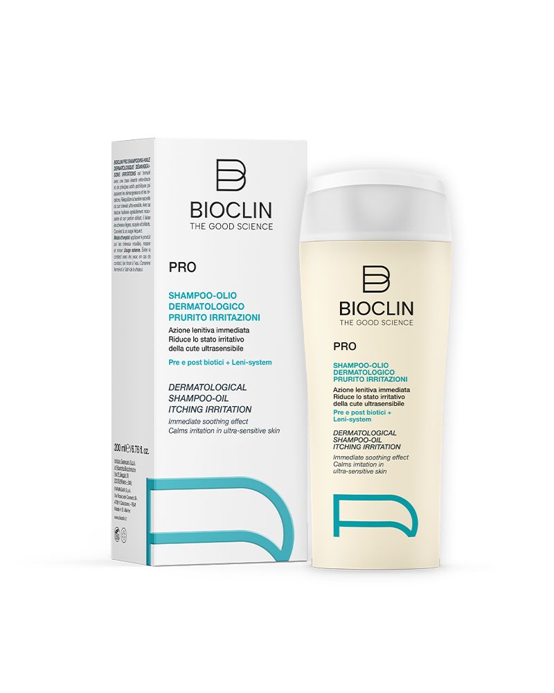 Bioclin Pro Shampoo Olio Dermatologico Prurito Irritazioni da 125ml