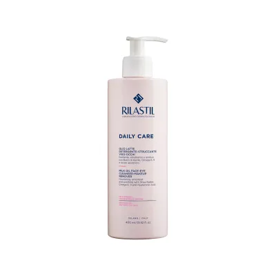 Rilastil Daily Care Olio Latte Detergente Struccante Viso Occhi 400ml