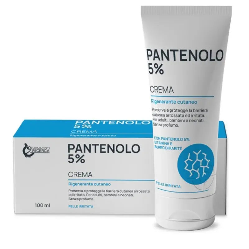 L.R.B. Pantenolo 5% Crema Rigenerante Cutaneo da 100ml