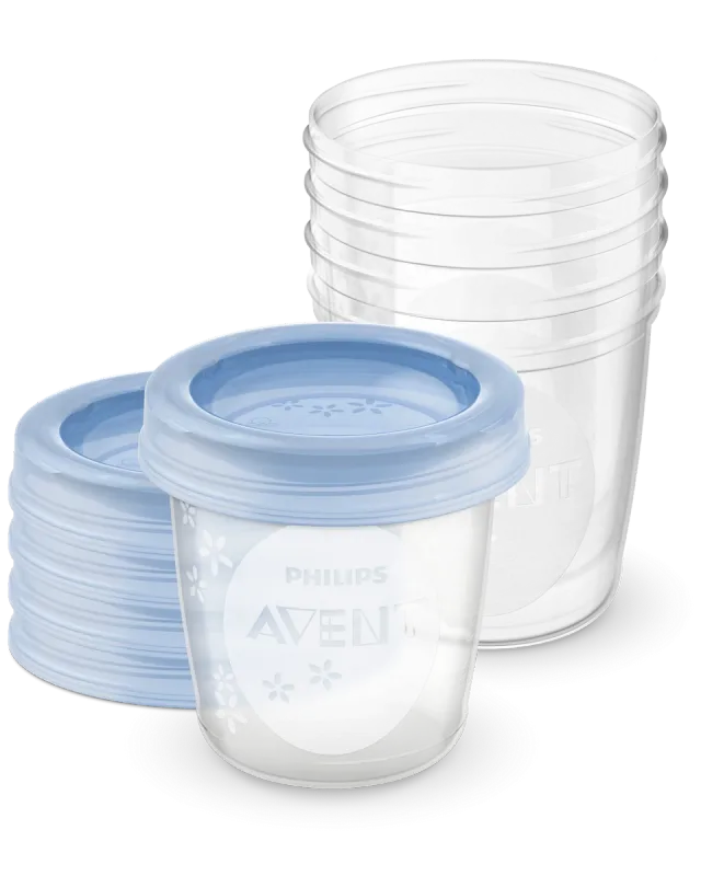 Avent Contenitori per Latte Materno 5 vasetti