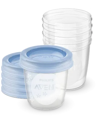 Avent Contenitori per Latte Materno 5 vasetti