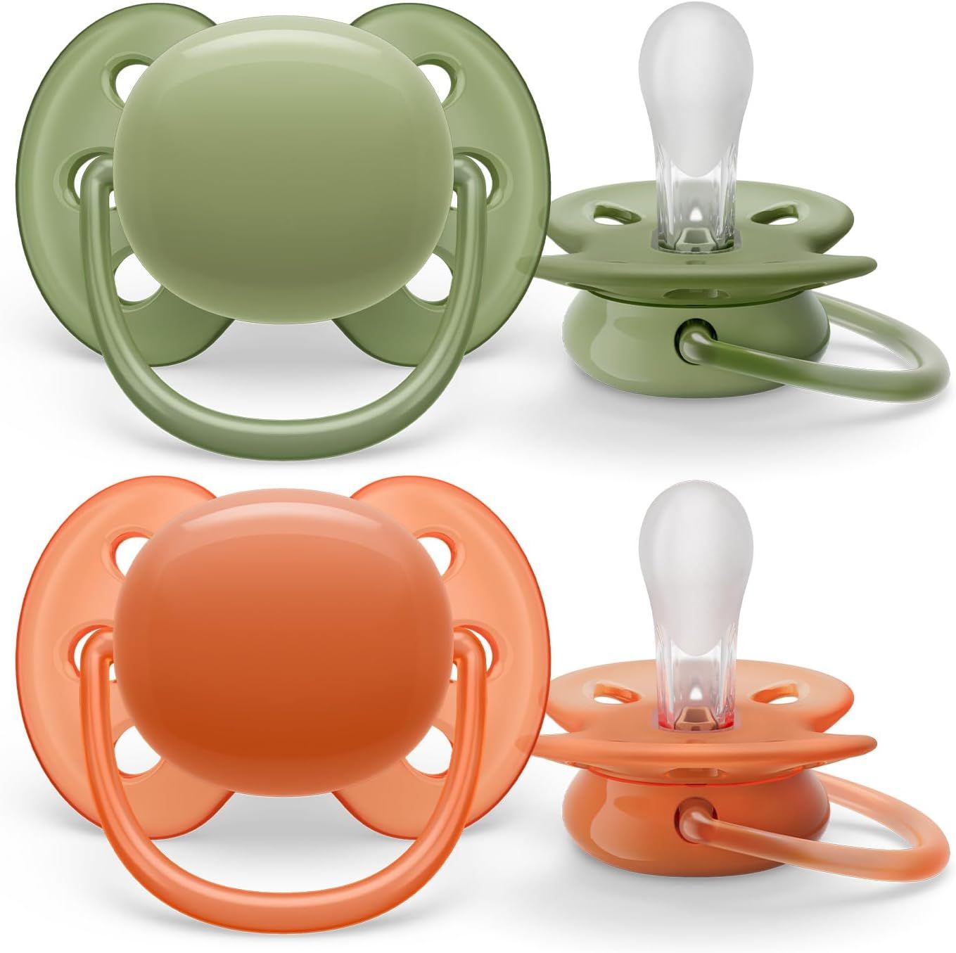 Avent Succhietti Ultra Soft 18m+ 2pz
