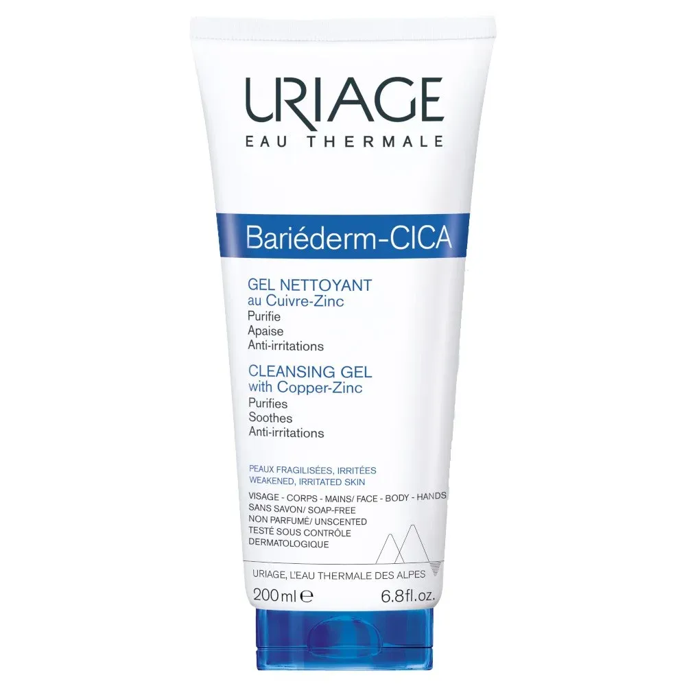 Uriage Bariederm Cica Gel Detergente 200ml