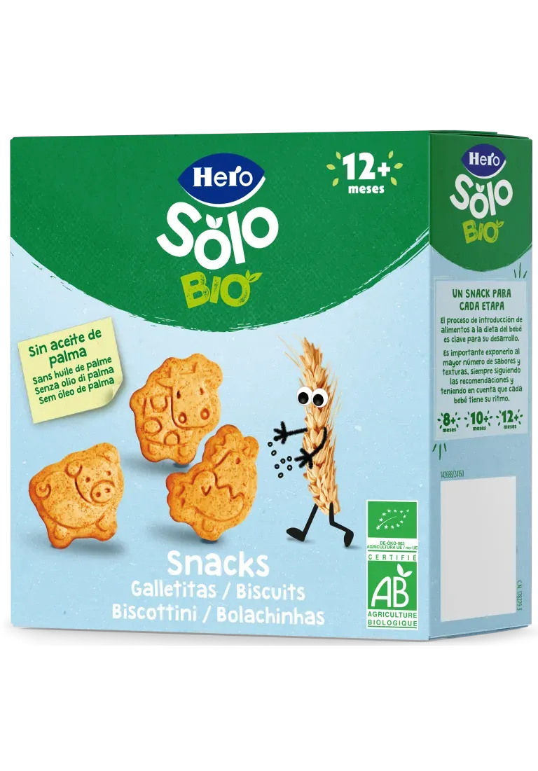 Hero Baby Snack Biscottini Animaletti da 100g