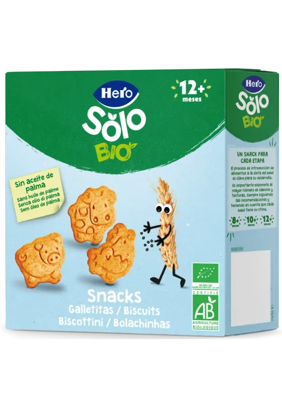 Hero Baby Snack Biscottini Animaletti da 100g