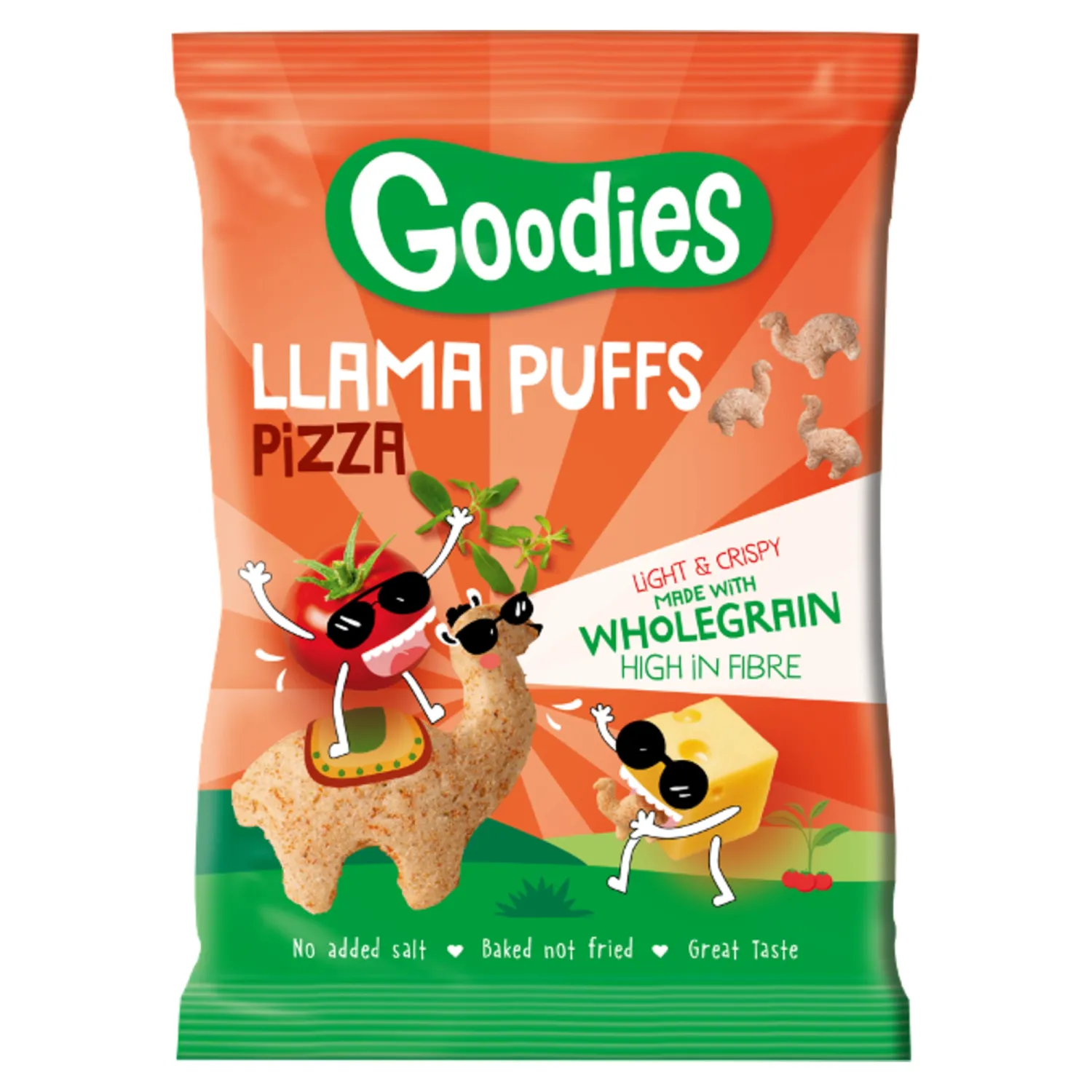 Hero Goodies Llama Puffs Pizza 30gr