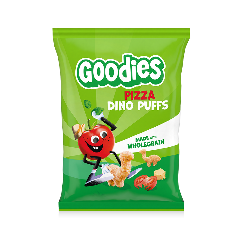 Hero Goodies Pizza Dino Puffs 30gr