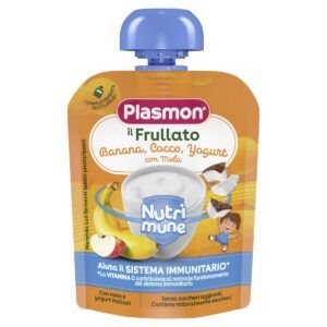 Plasmon Spremi e Gusta Frullato Banana Cocco Yogurt con Mela 85g