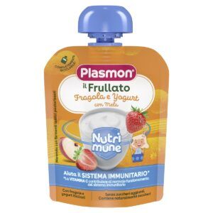 Plasmon Spremi e Gusta Frullato Fragola e Yogurt con Mela 85g