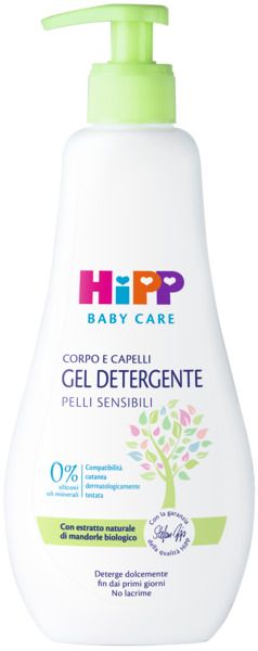 Hipp Gel Detergente Corpo e Capelli 400ml