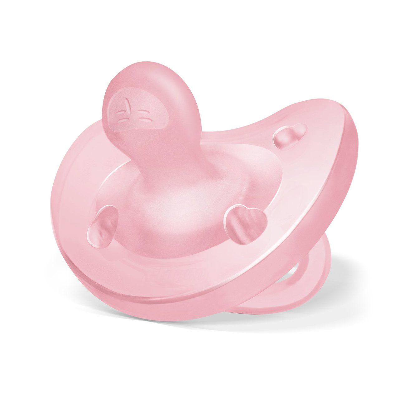 Chicco Gommotto Doppio Soft 6-16m Rosa 2 pz