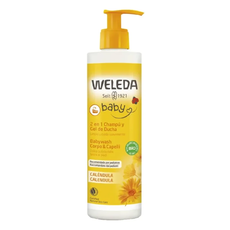 Weleda Baby Babywash Corpo e Capelli Calendula da 400ml