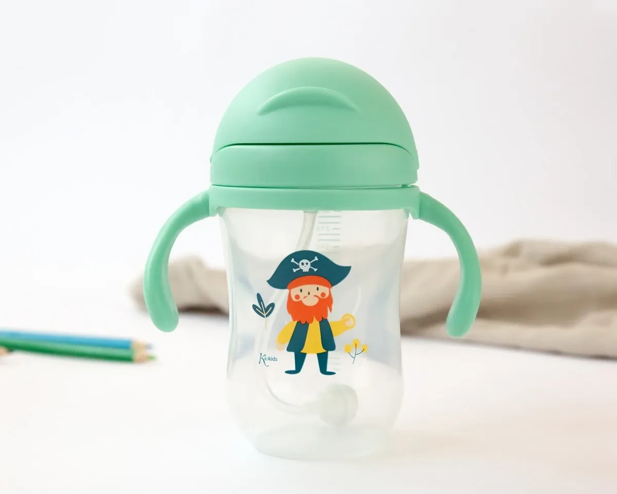 Kiokids Tazza Apprendimento Verde 300ml