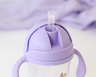 Kiokids Tazza Apprendimento Coniglio Viola 300ml