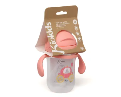 Kiokids Tazza Apprendimento Macchina Arancione 300ml