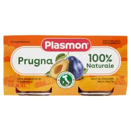 Plasmon Omogeneizzato di Frutta Prugna 2X80g