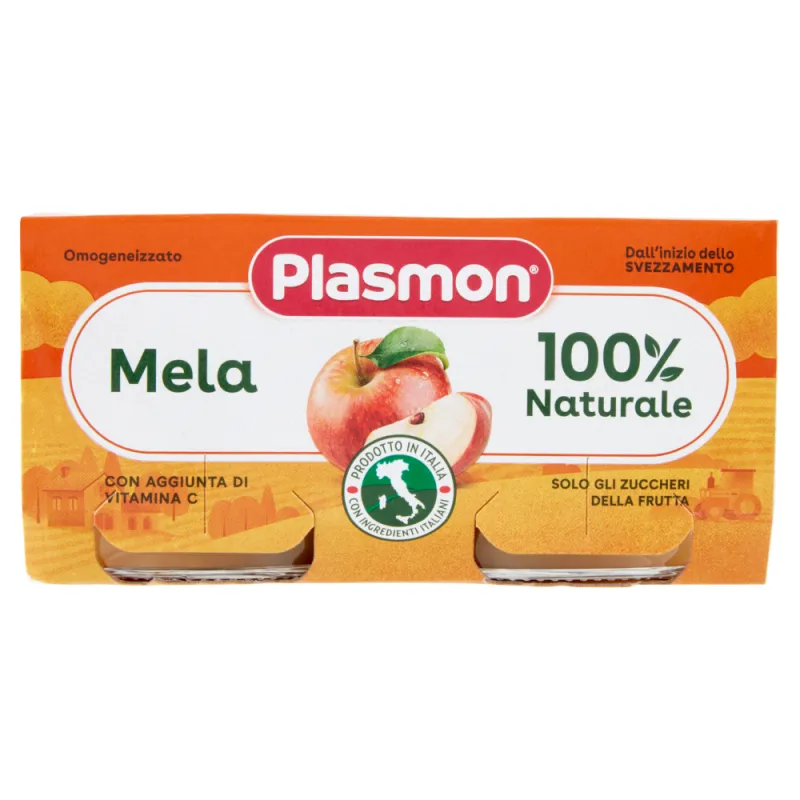 Plasmon Omogeneizzato di Frutta Mela 2X80g