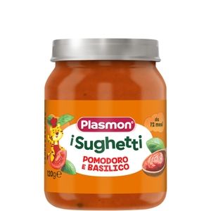 Plasmon Omogeneizzato i Sughetti Pomodoro e Basilico 120 g