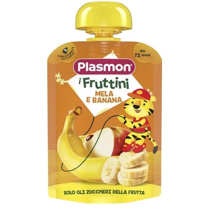 Plasmon Fruttini Mela Banana 130g