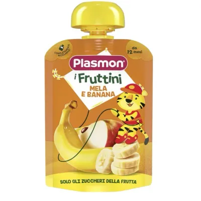 Plasmon Fruttini Mela Banana 130g