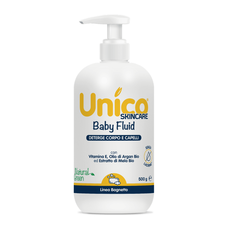 Sterilfarma Unico Skincare Baby Fluid Detergente Corpo e Capelli da 500ml