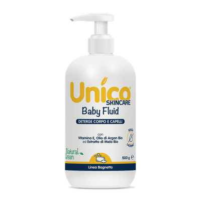 Sterilfarma Unico Skincare Baby Fluid Detergente Corpo e Capelli da 500ml