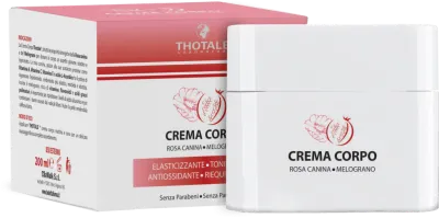 Thotale Crema Corpo Rosa Canina Melograno Elasticizzante Tonificante Antiossidante Riequilibrante 200ml