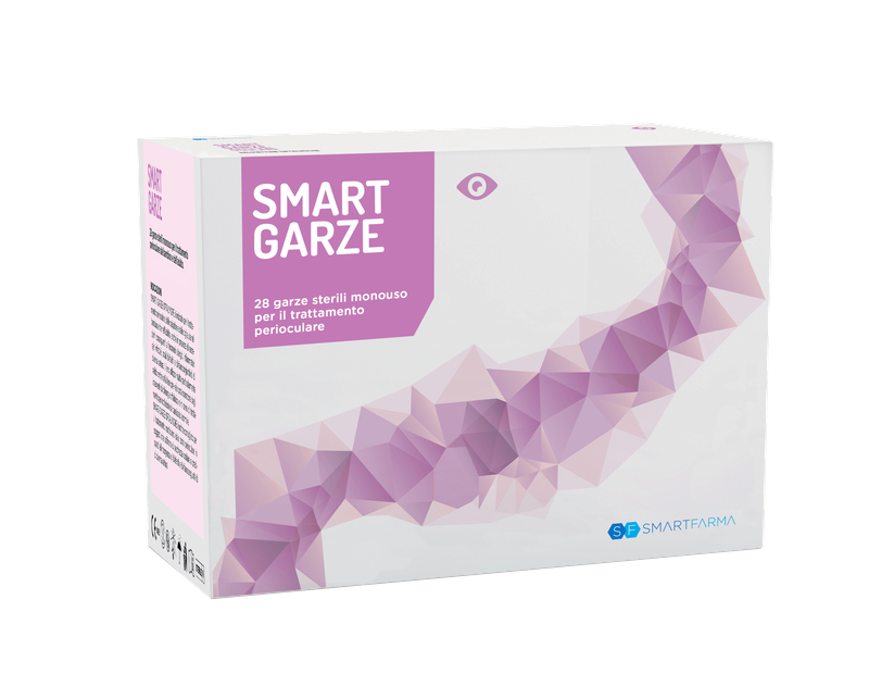 Smart Garze 28 Garze Sterili Monouso per il trattamento perioculare