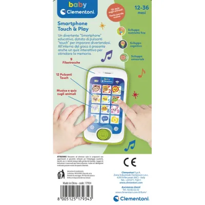 Clementoni Smartphone Touch &amp; Play