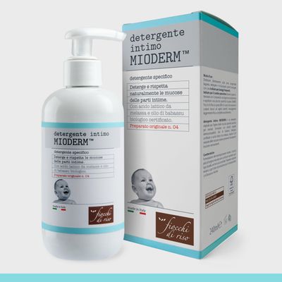 Fiocchi di Riso Cofanetto Cambio coi Fiocchi Detergente Intimo Pasta Cambio Salviette  Accappatoio