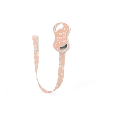 Nuvita Nastrino Portasucchietto con Bottone di Chiusura English Rose