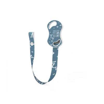 Nuvita Nastrino Portasucchietto con Bottone di Chiusura Power Blue