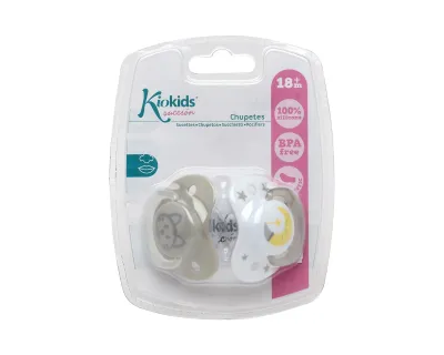 Kiokids Set 2 Succhietto Gattino 6-18m